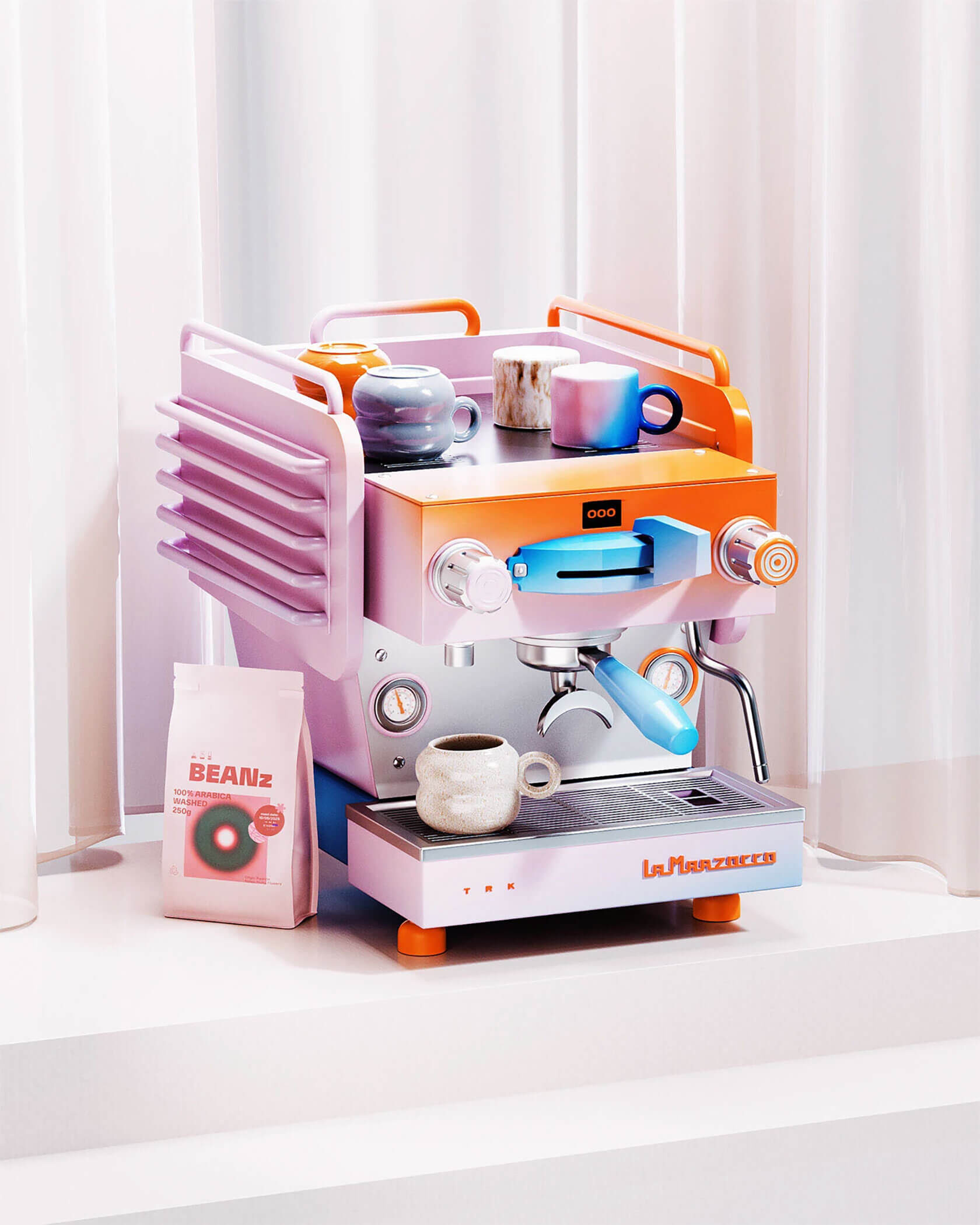 Peter Tarka — coffee machine artwork