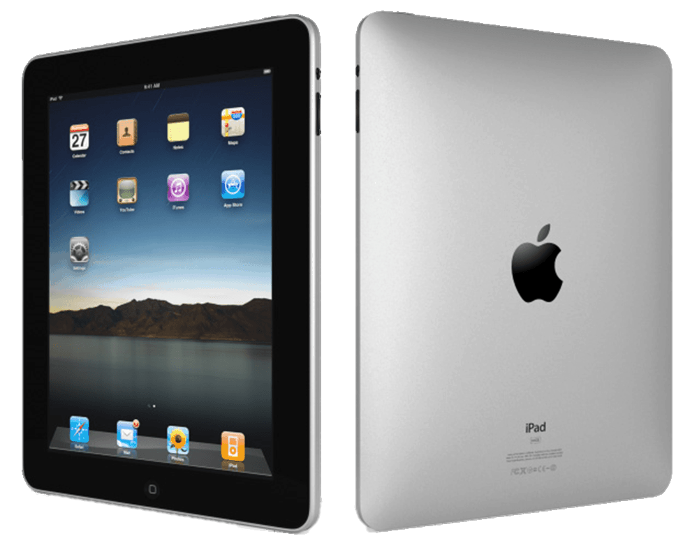 The first iPad