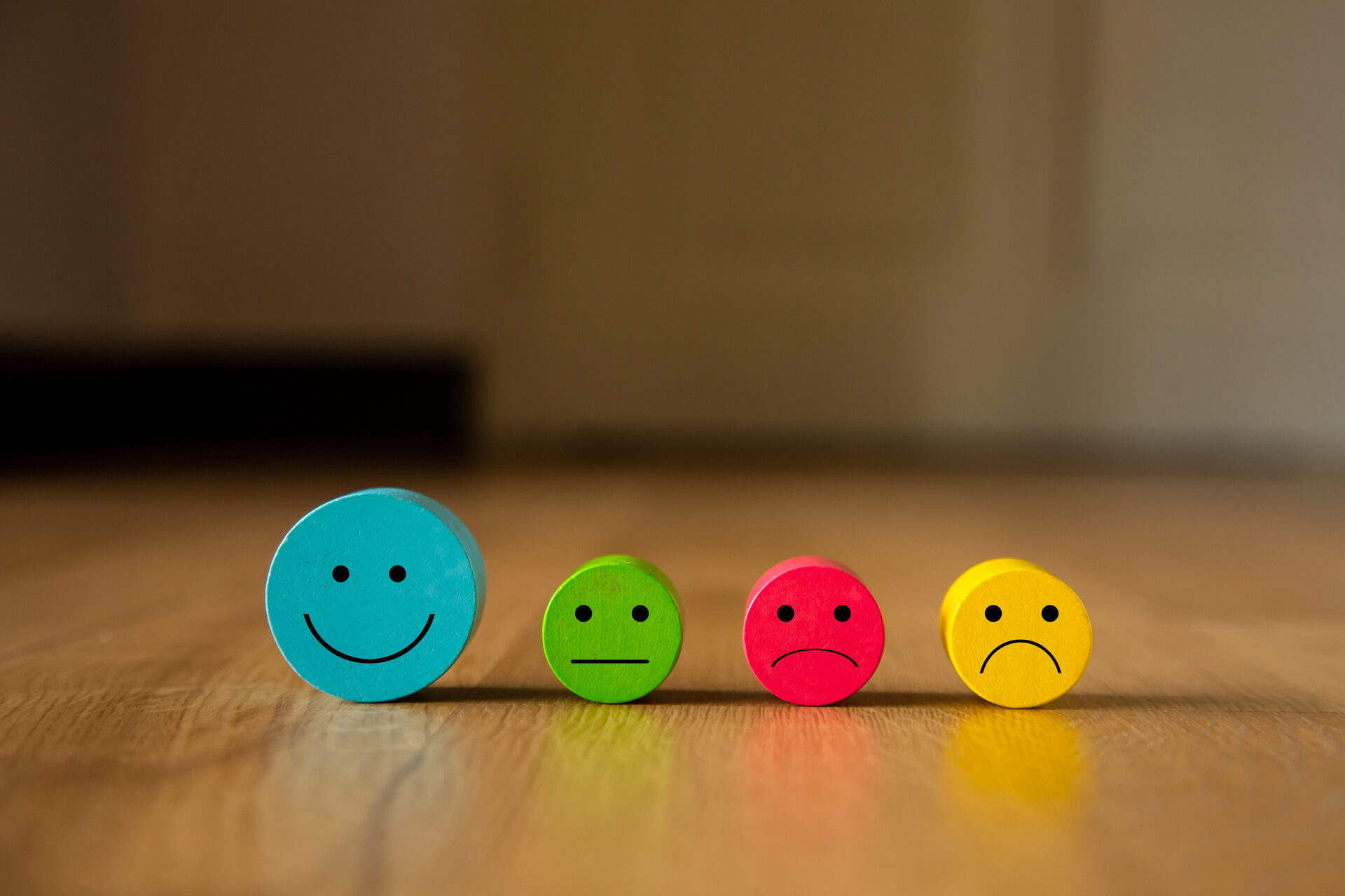 Smiley-face survey magnets